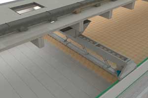 Rechteckige Belademaschine